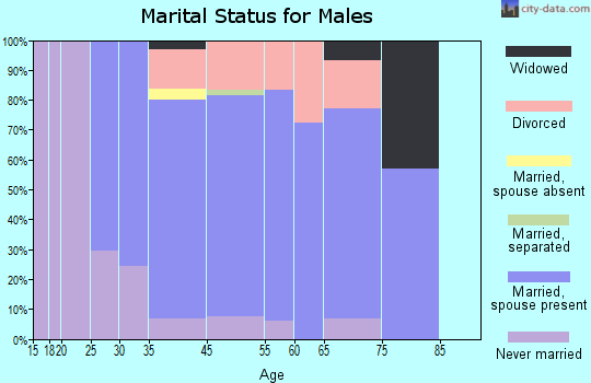 Verdi-Mogul marital status for males