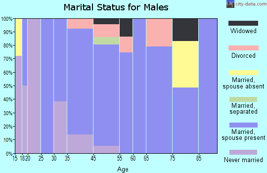 Contoocook marital status for males