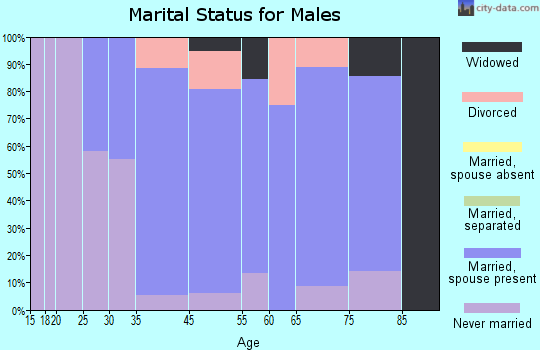Hillsborough marital status for males