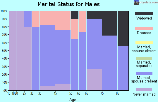 Lancaster marital status for males