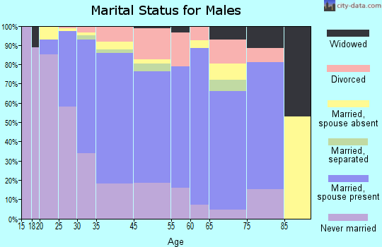 Boonton marital status for males