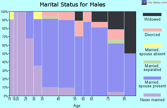Brielle marital status for males