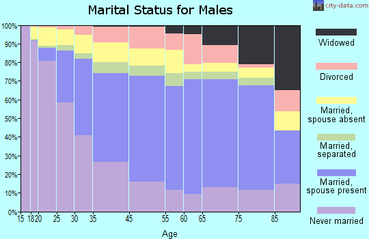 Elizabeth marital status for males