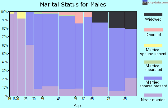 Fair Haven marital status for males