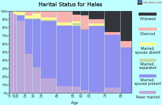 Fords marital status for males