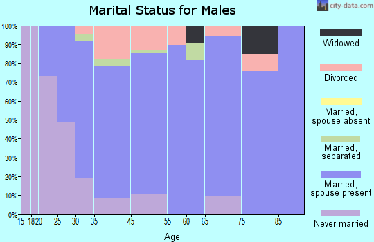 Hamburg marital status for males