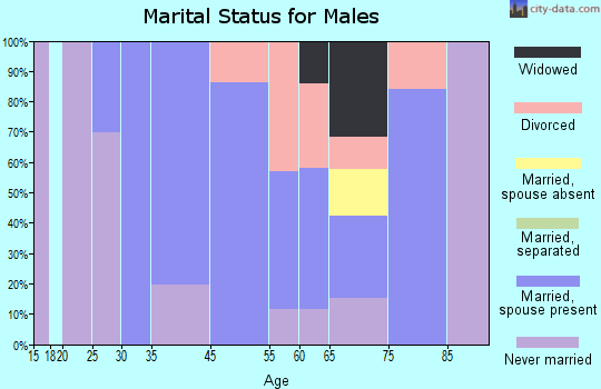 Navesink marital status for males