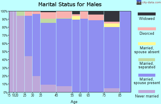 Newfield marital status for males