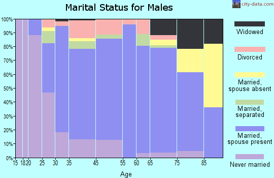 Pitman marital status for males