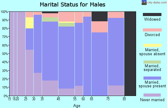 Riverdale marital status for males