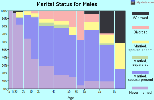 Somerville marital status for males