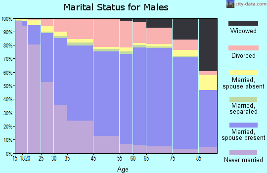 Albuquerque marital status for males