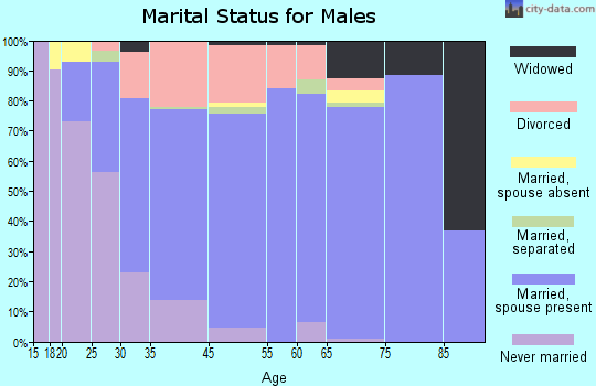 Bayard marital status for males