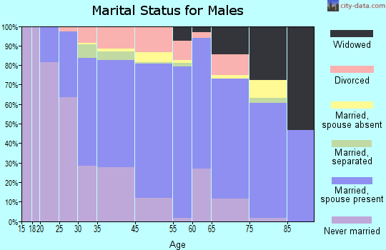 Bernalillo marital status for males