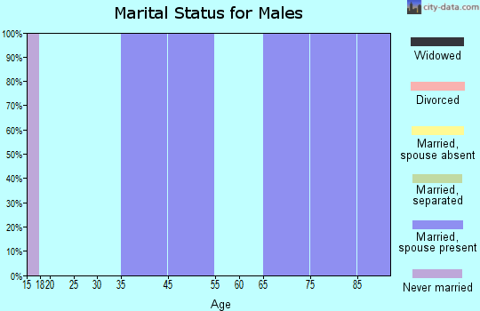 Causey marital status for males