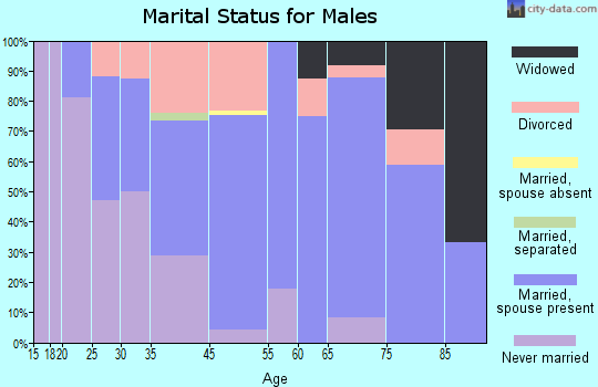 Cimarron marital status for males