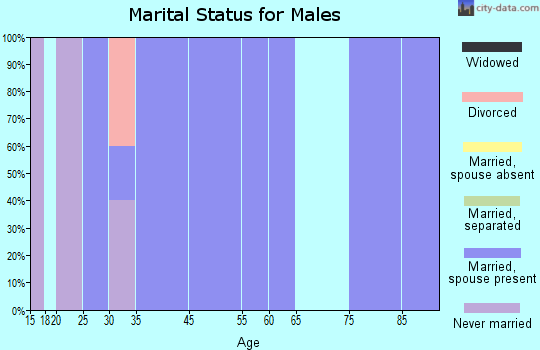 Dora marital status for males