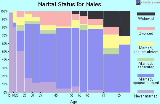 Lovington marital status for males