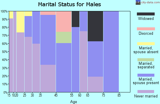 Navajo marital status for males