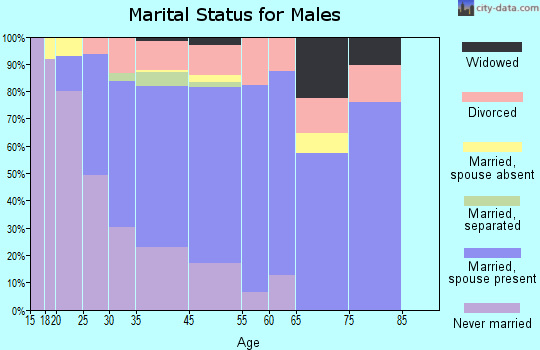 Shiprock marital status for males
