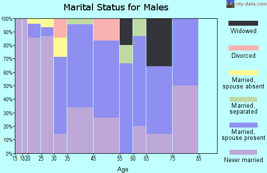 Skyline-Ganipa marital status for males