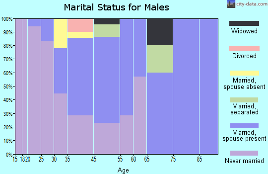 Zia Pueblo marital status for males