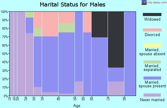 Antwerp marital status for males