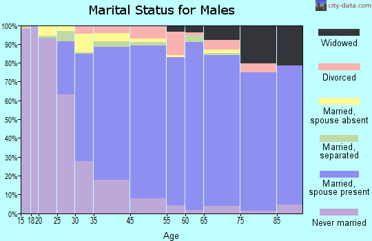Baldwin marital status for males