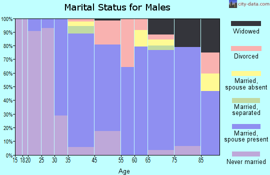 Bellport marital status for males