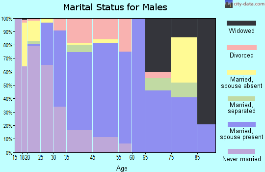 Brockport marital status for males