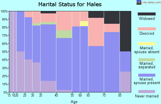 Cohocton marital status for males