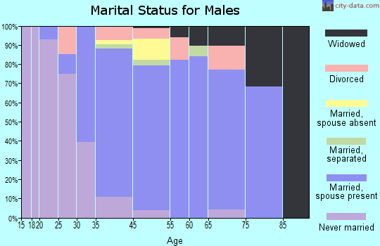 Hagaman marital status for males