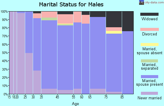 Hamburg marital status for males