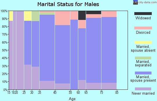 Haviland marital status for males