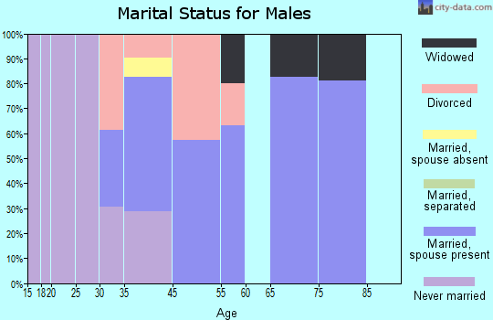 Hillburn marital status for males