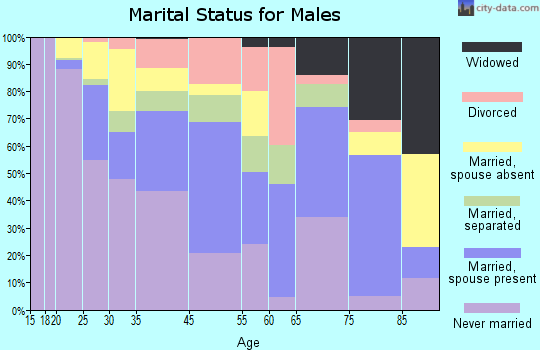 Hudson marital status for males
