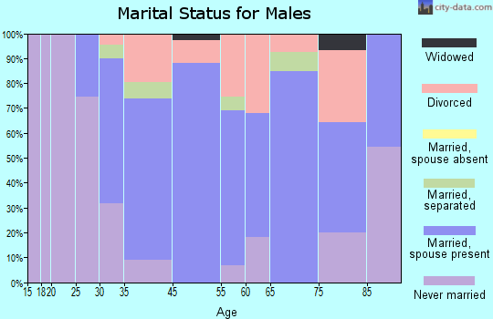 Le Roy marital status for males