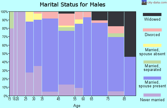 Mattituck marital status for males