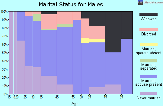 Mexico marital status for males