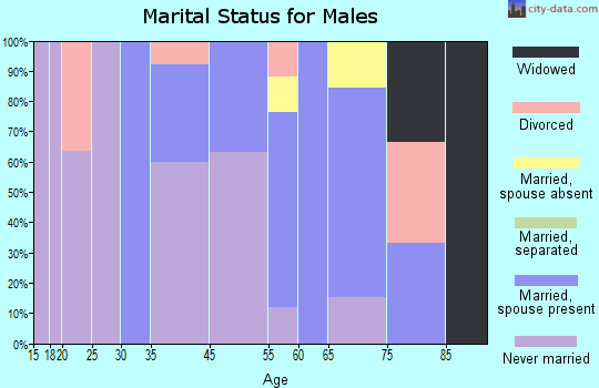 Napeague marital status for males