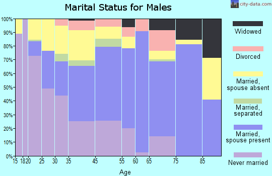 New Cassel marital status for males