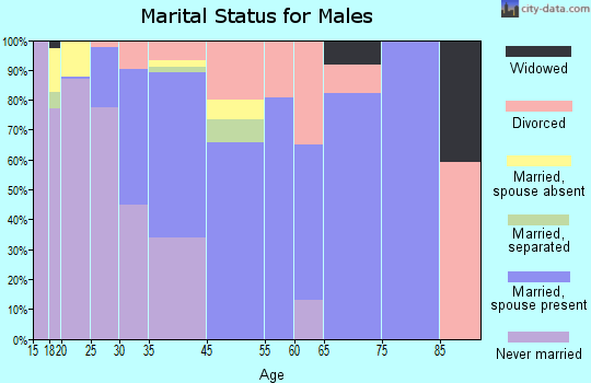 New Paltz marital status for males