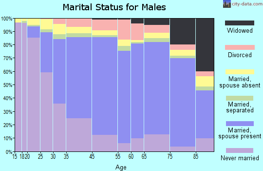 New Rochelle marital status for males