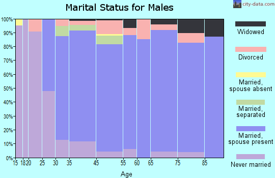 Niskayuna marital status for males