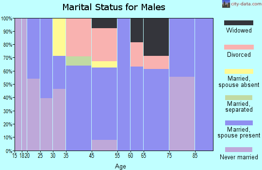 Norfolk marital status for males
