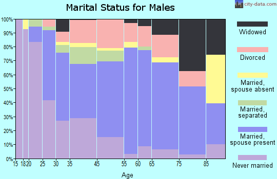 Norwich marital status for males