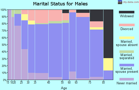 Foley marital status for males