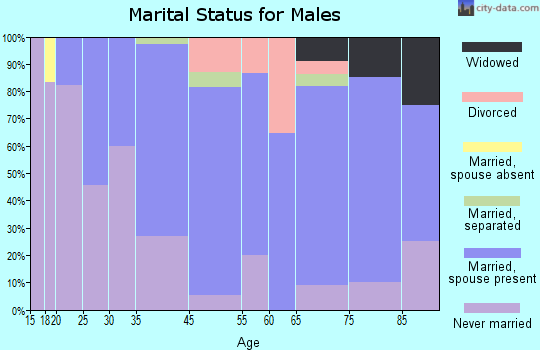 Oriskany Falls marital status for males