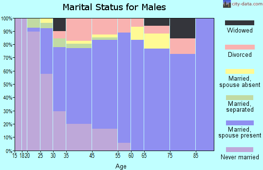 Owego marital status for males