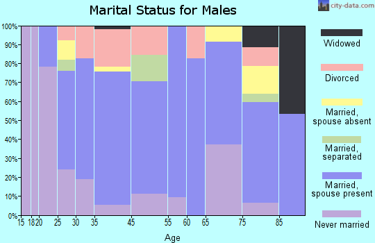 Star City marital status for males